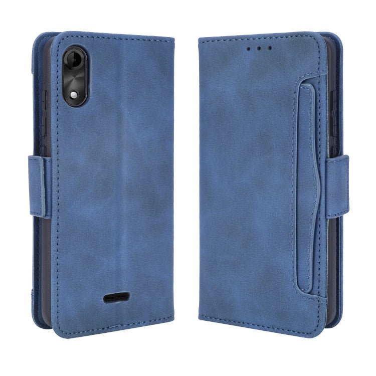 For Wiko Y51 / Sunny 5 Lite Skin Feel Calf Pattern Horizontal Flip Leather Case with Holder & Card Slots & Photo Frame