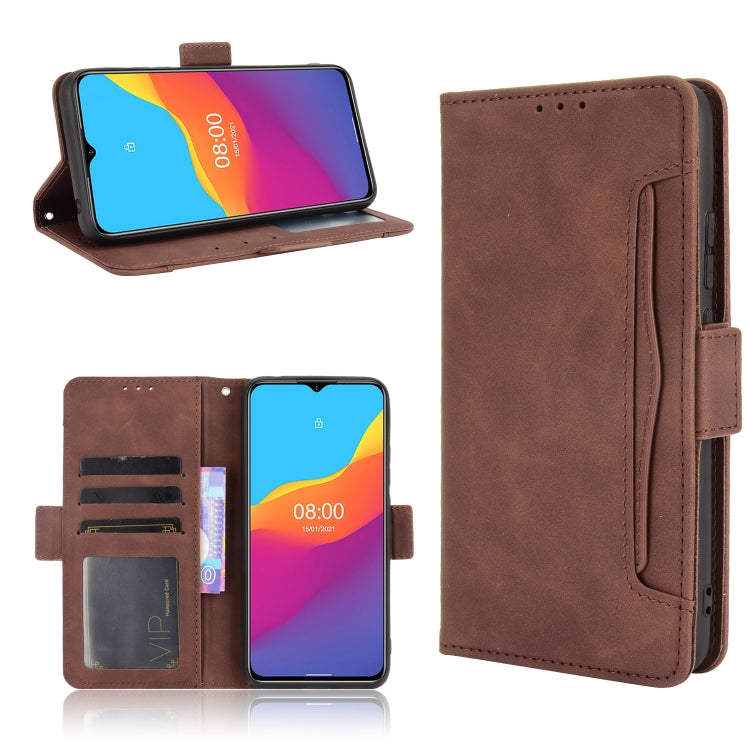 For Ulefone Note 10 Skin Feel Calf Pattern Horizontal Flip Leather Case with Holder & Card Slots & Photo Frame
