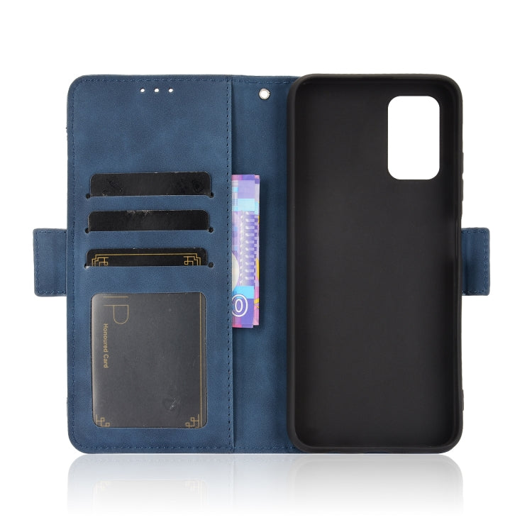 For Samsung Galaxy F52 5G Skin Feel Calf Pattern Horizontal Flip Leather Case with Holder & Card Slots & Photo Frame