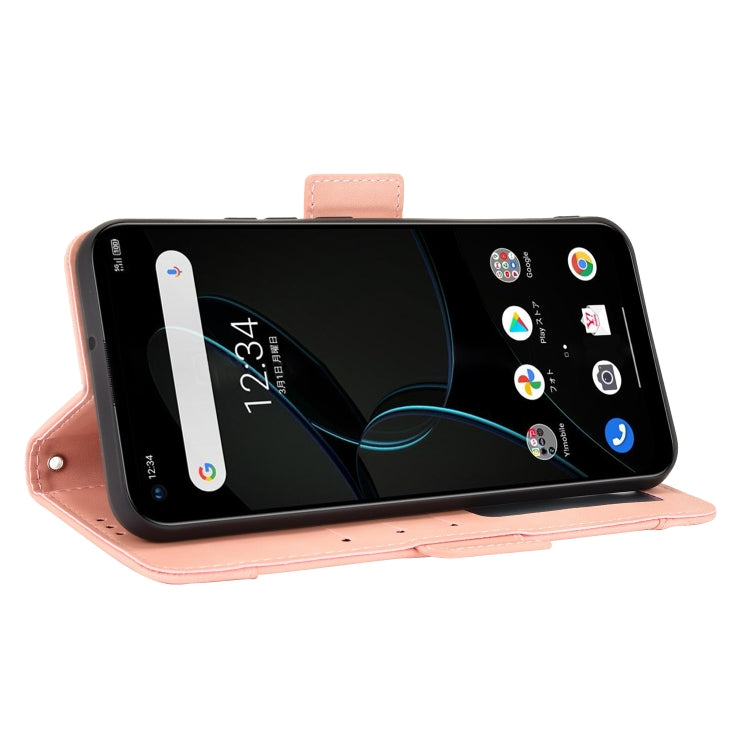 For ZTE Libero 5G Skin Feel Calf Pattern Horizontal Flip Leather Case with Holder & Card Slots & Photo Frame