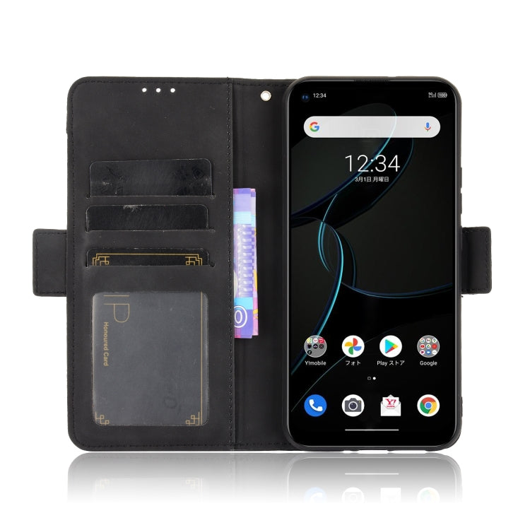 For ZTE Libero 5G Skin Feel Calf Pattern Horizontal Flip Leather Case with Holder & Card Slots & Photo Frame