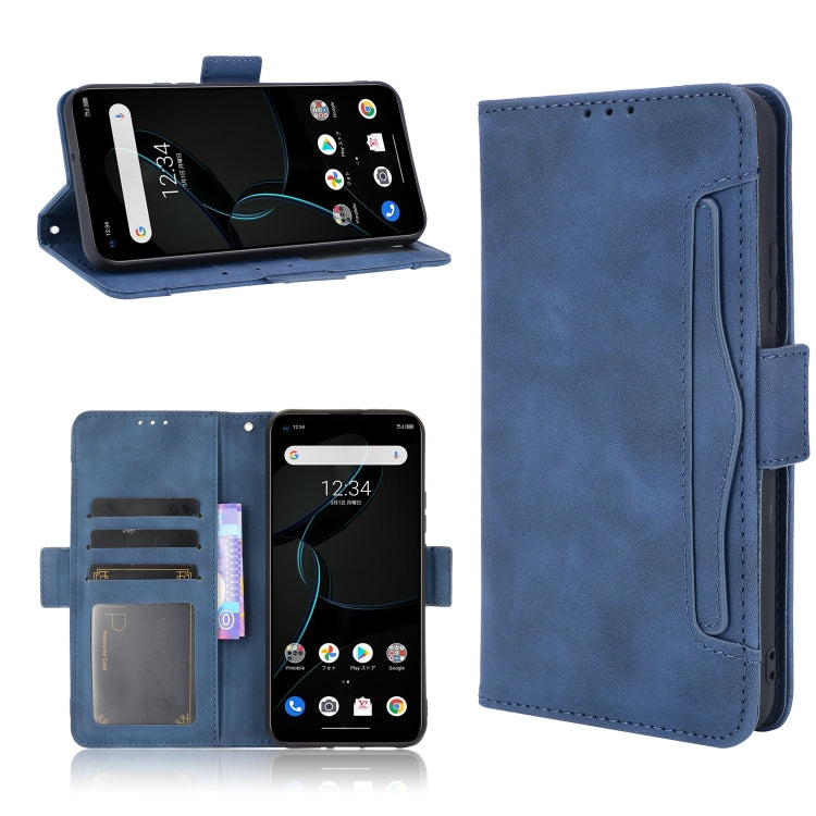For ZTE Libero 5G Skin Feel Calf Pattern Horizontal Flip Leather Case with Holder & Card Slots & Photo Frame