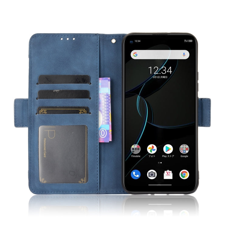 For ZTE Libero 5G Skin Feel Calf Pattern Horizontal Flip Leather Case with Holder & Card Slots & Photo Frame