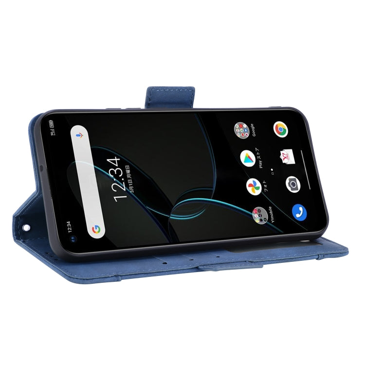 For ZTE Libero 5G Skin Feel Calf Pattern Horizontal Flip Leather Case with Holder & Card Slots & Photo Frame