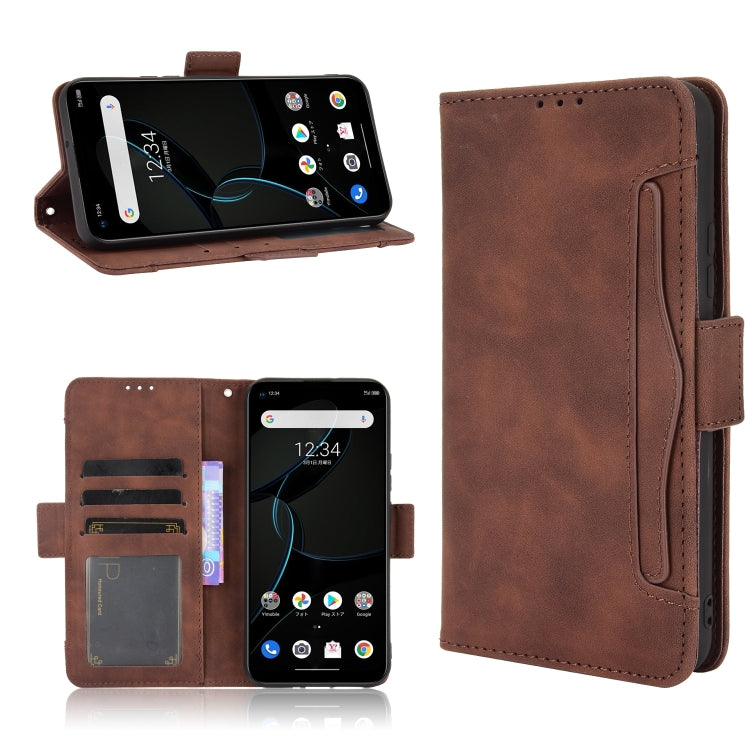 For ZTE Libero 5G Skin Feel Calf Pattern Horizontal Flip Leather Case with Holder & Card Slots & Photo Frame
