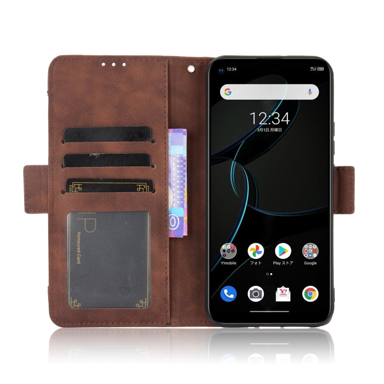 For ZTE Libero 5G Skin Feel Calf Pattern Horizontal Flip Leather Case with Holder & Card Slots & Photo Frame