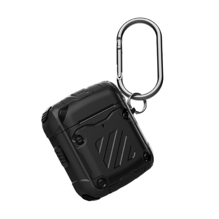 Wireless Earphones Three Defenses Transformers Second Generation Protective Case with Hook Up For AirPods 1/2