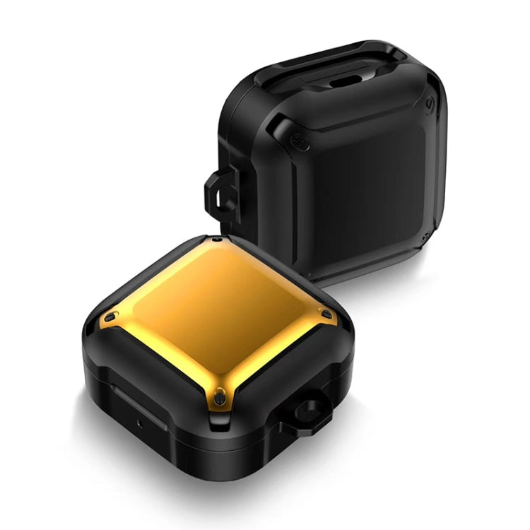 Wireless Earphones Bumblebee Armor TPU+PC Protective Case with Hook Up For Samsung Galaxy Buds Live