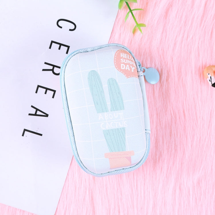 Rectangle Cartoon Anti-fall Universal Earphones Protective Case