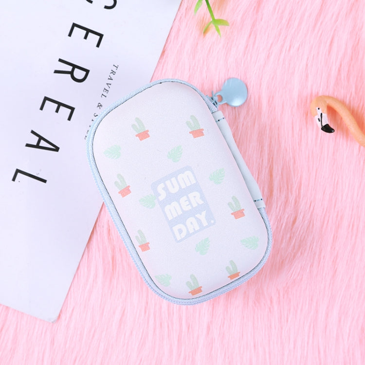 Rectangle Cartoon Anti-fall Universal Earphones Protective Case