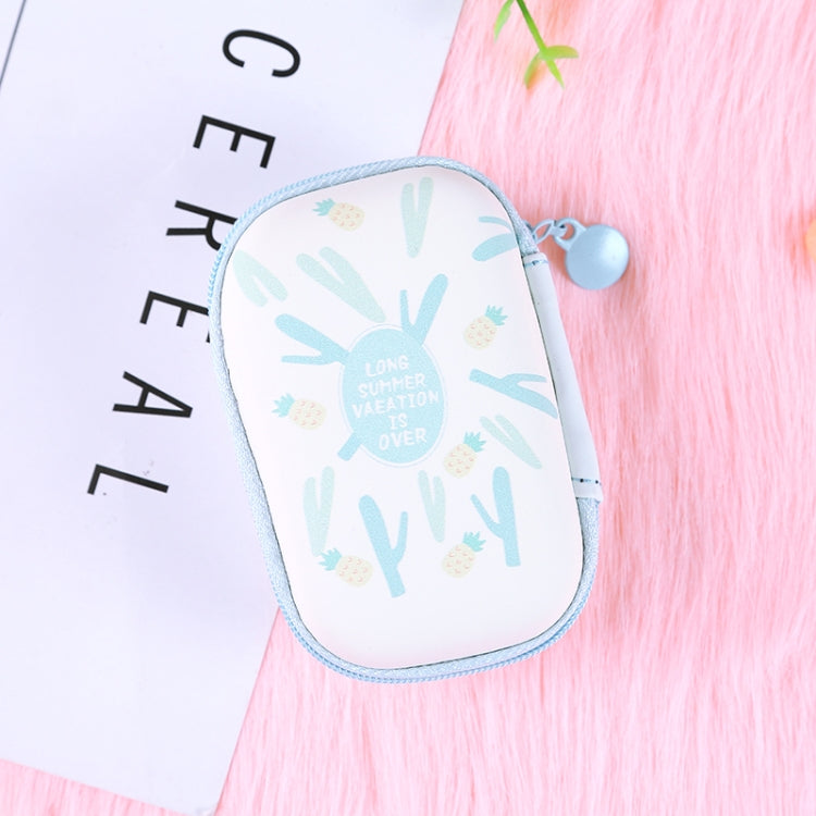 Rectangle Cartoon Anti-fall Universal Earphones Protective Case