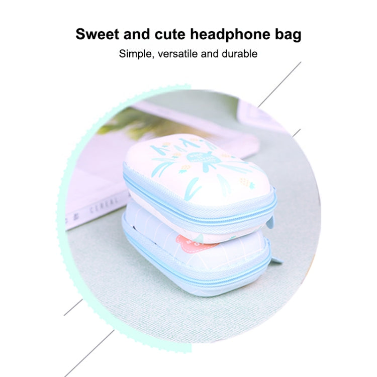 Rectangle Cartoon Anti-fall Universal Earphones Protective Case