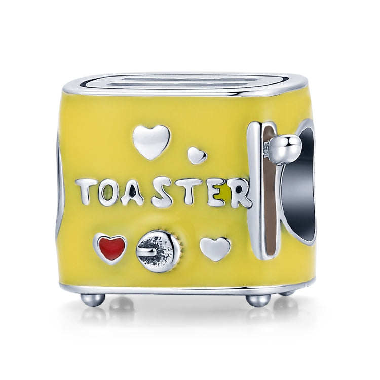 S925 Sterling Silver Mini Bread Maker Beads DIY Bracelet Necklace Accessories