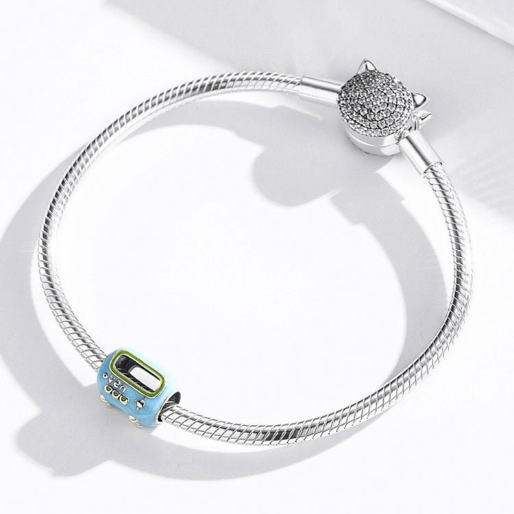 S925 Sterling Silver Mini Oven Beads DIY Bracelet Necklace Accessories