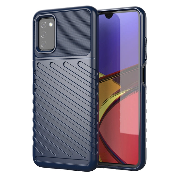 For Samsung Galaxy A03s (164mm) Thunderbolt Shockproof TPU Soft Case