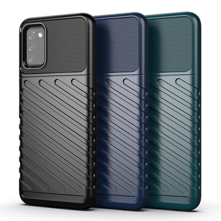 For Samsung Galaxy A03s (164mm) Thunderbolt Shockproof TPU Soft Case