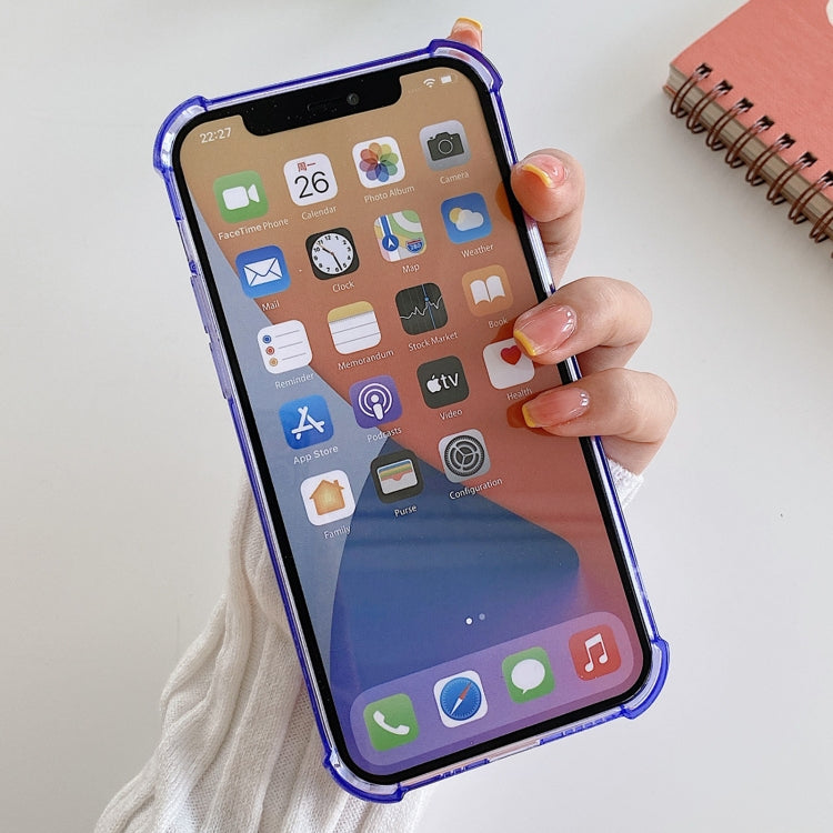 For iPhone X / XS TPU Dropproof Protective Back Case with Card Slot