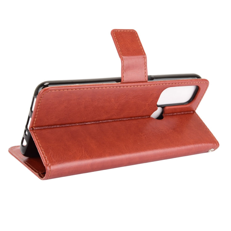 For OPPO Reno5 A Crazy Horse Texture Horizontal Flip Leather Case with Holder & Card Slots & Lanyard