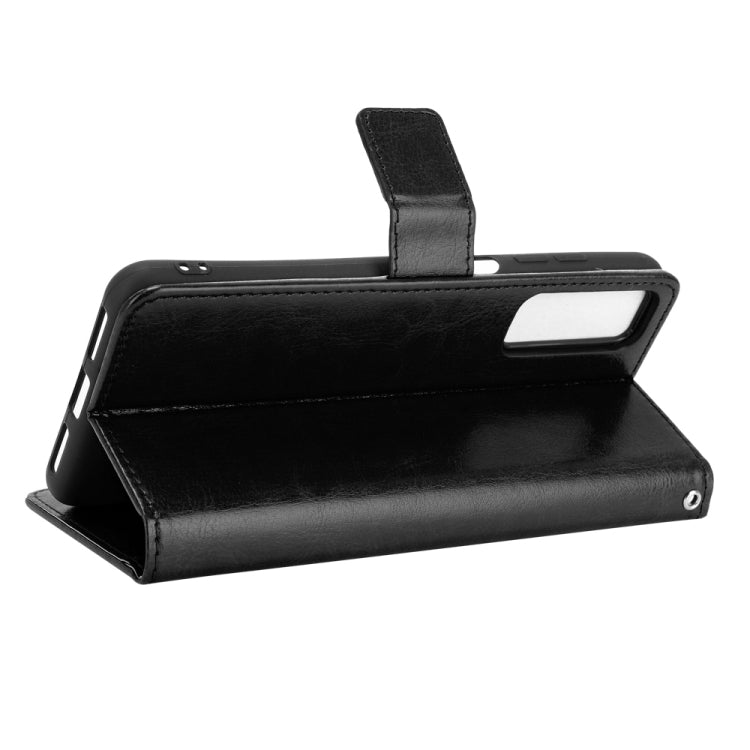 For TCL 20 5G / TCL 20S Crazy Horse Texture Horizontal Flip Leather Case with Holder & Card Slots & Lanyard