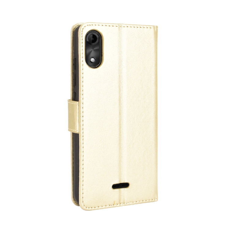 For Wiko Y51 / Sunny 5 Lite Crazy Horse Texture Horizontal Flip Leather Case with Holder & Card Slots & Lanyard
