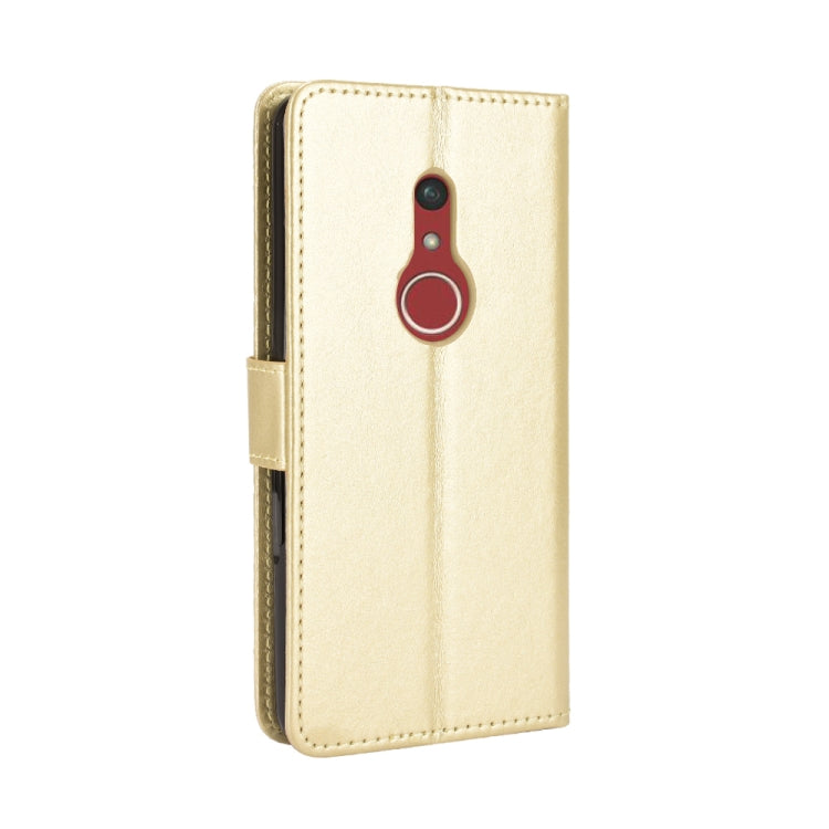 For Fujitsu Arrows Be4 Plus / F-41B Crazy Horse Texture Horizontal Flip Leather Case with Holder & Card Slots & Lanyard