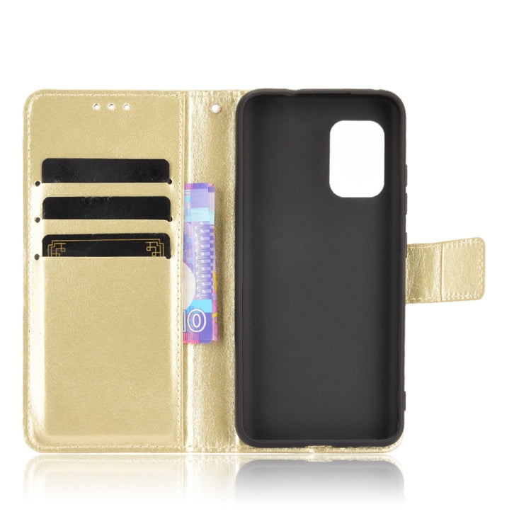 For Asus Zenfone 8 ZS590KS Crazy Horse Texture Horizontal Flip Leather Case with Holder & Card Slots & Lanyard