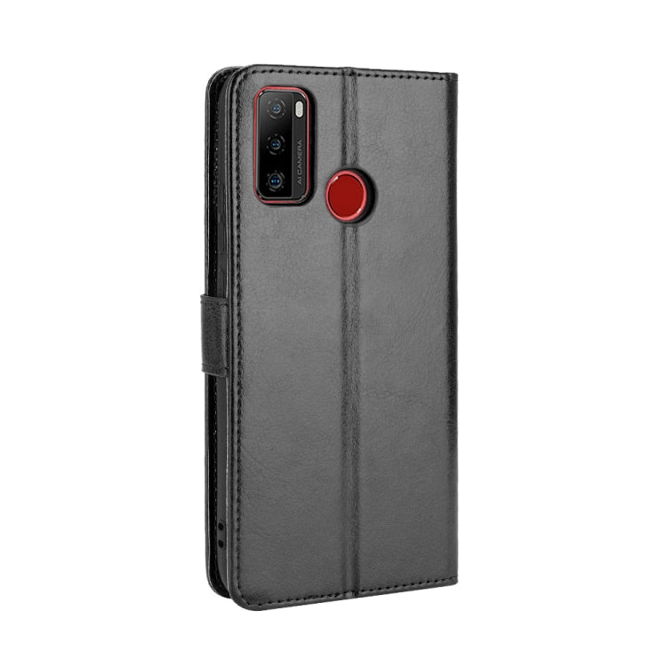 For Ulefone Note 10 Crazy Horse Texture Horizontal Flip Leather Case with Holder & Card Slots & Lanyard