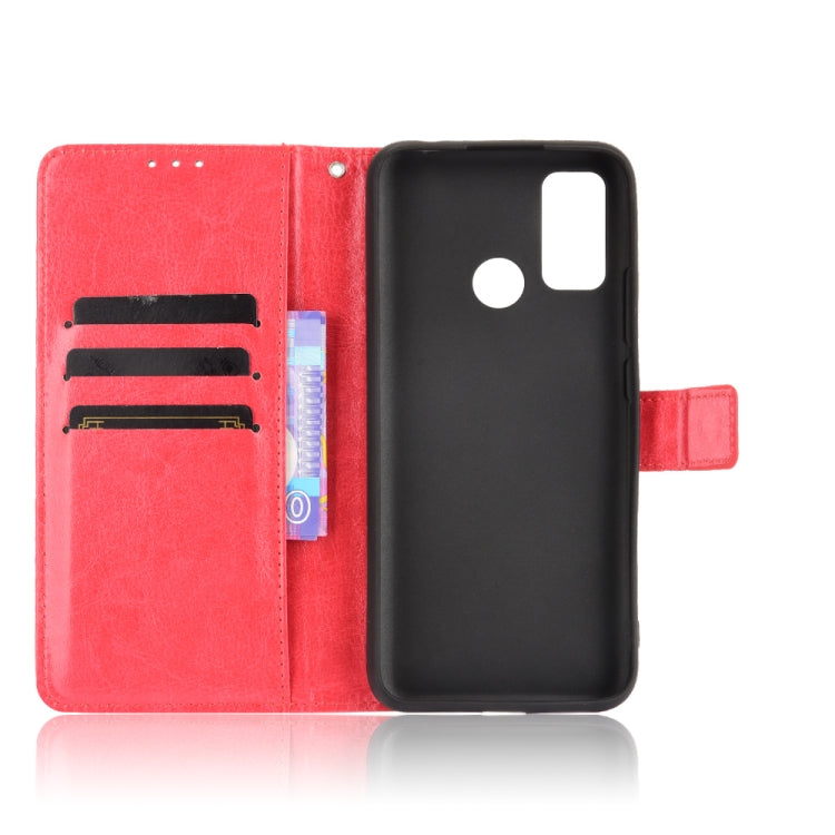 For Ulefone Note 10 Crazy Horse Texture Horizontal Flip Leather Case with Holder & Card Slots & Lanyard