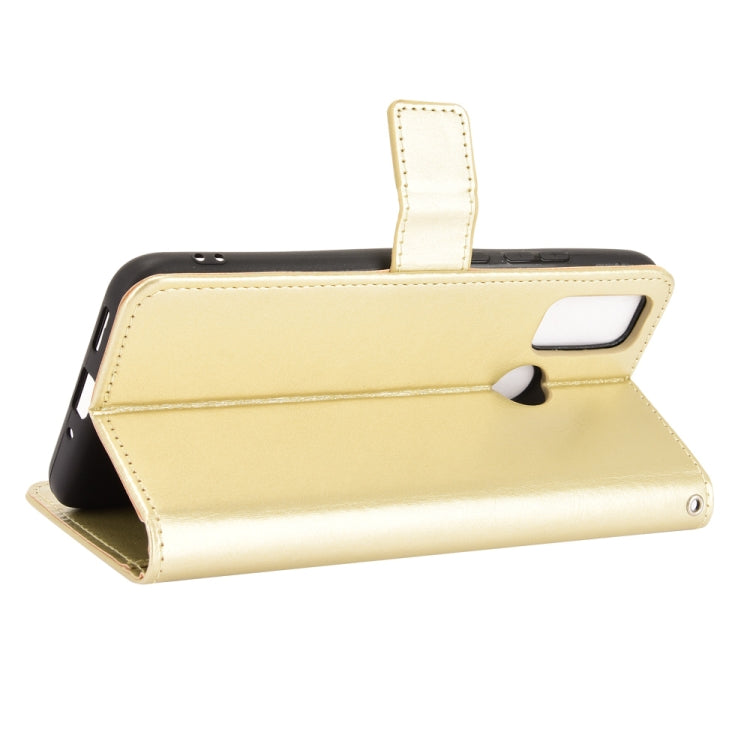 For Ulefone Note 10 Crazy Horse Texture Horizontal Flip Leather Case with Holder & Card Slots & Lanyard