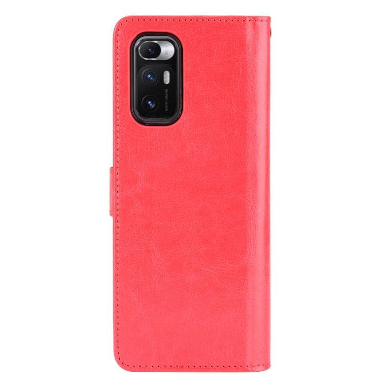 For Xiaomi Mi Mix Fold Crazy Horse Texture Horizontal Flip Leather Case with Holder & Card Slots & Lanyard