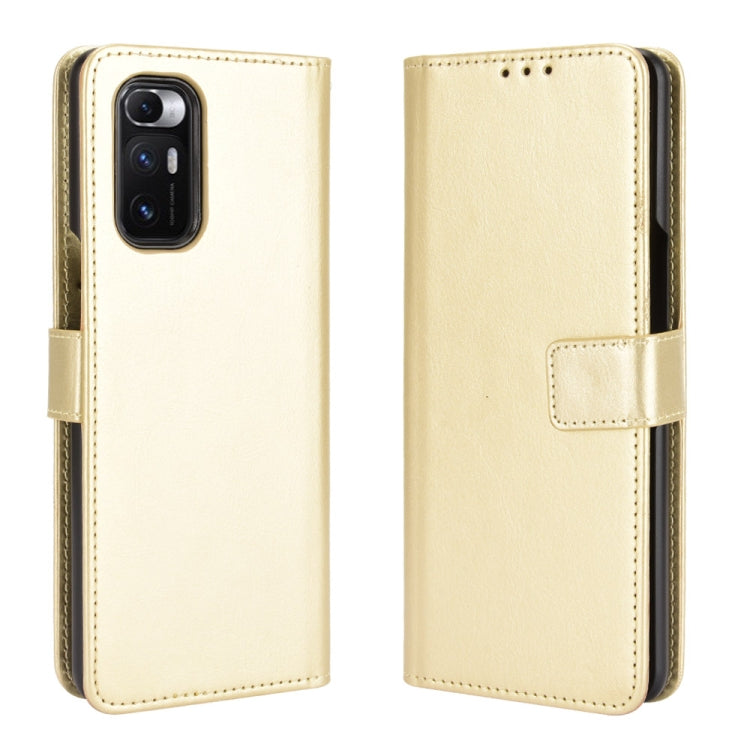 For Xiaomi Mi Mix Fold Crazy Horse Texture Horizontal Flip Leather Case with Holder & Card Slots & Lanyard