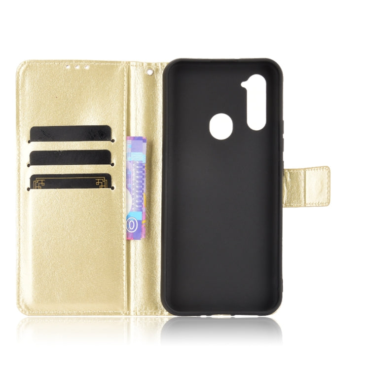 For ZTE Libero 5G Crazy Horse Texture Horizontal Flip Leather Case with Holder & Card Slots & Lanyard