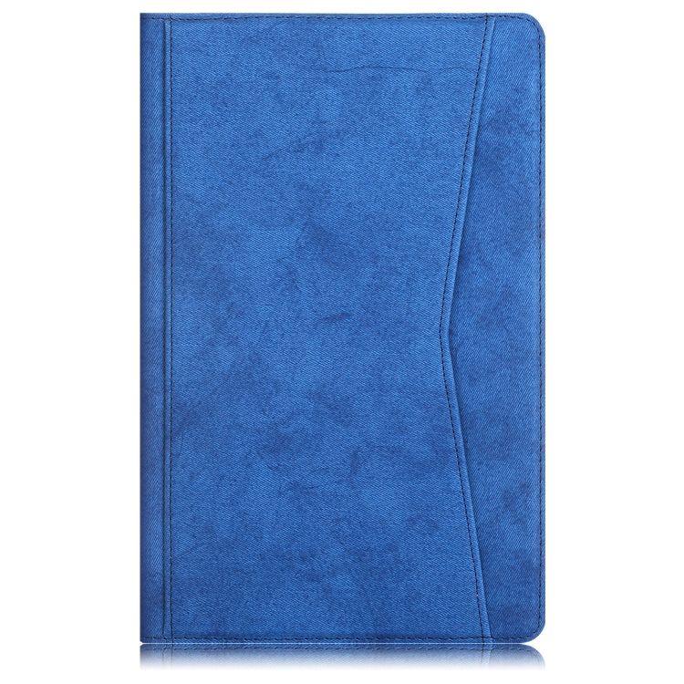 For Lenovo Tab P11 Pro TB-J716F / J706F Marble Cloth Texture TPU Horizontal Flip Leather Case with Holder & Sleep / Wake-up Function