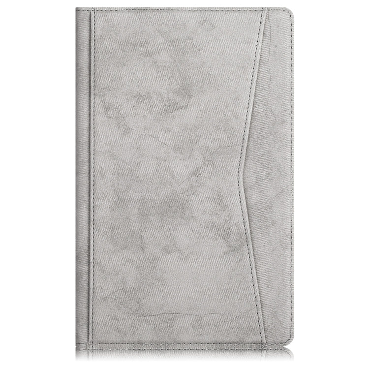 For Lenovo Tab P11 Pro TB-J716F / J706F Marble Cloth Texture TPU Horizontal Flip Leather Case with Holder & Sleep / Wake-up Function