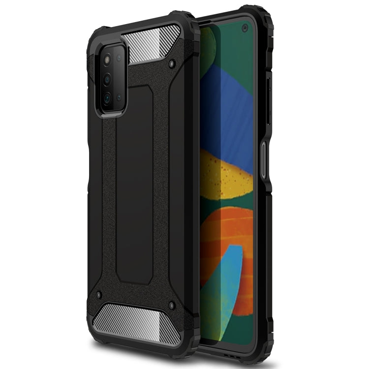 For Samsung Galaxy A03s 164mm Magic Armor TPU + PC Combination Case