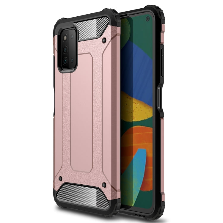 For Samsung Galaxy A03s 164mm Magic Armor TPU + PC Combination Case
