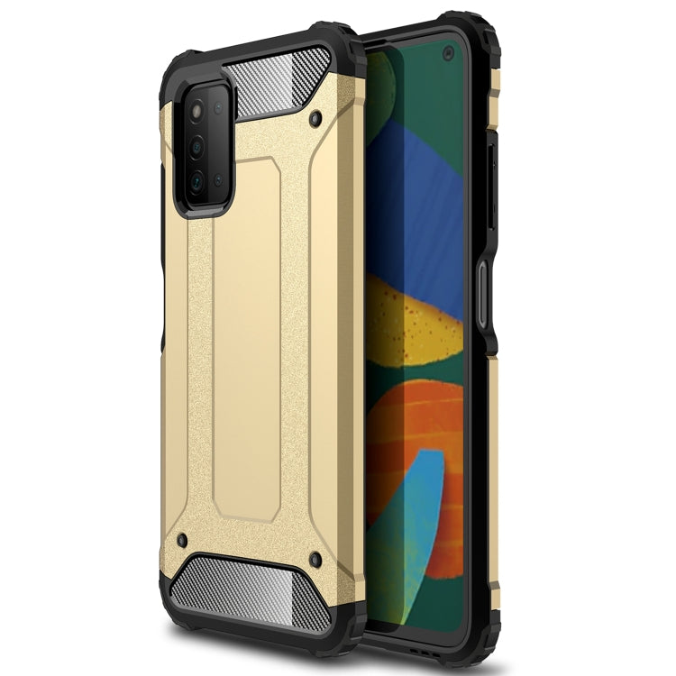 For Samsung Galaxy A03s 164mm Magic Armor TPU + PC Combination Case
