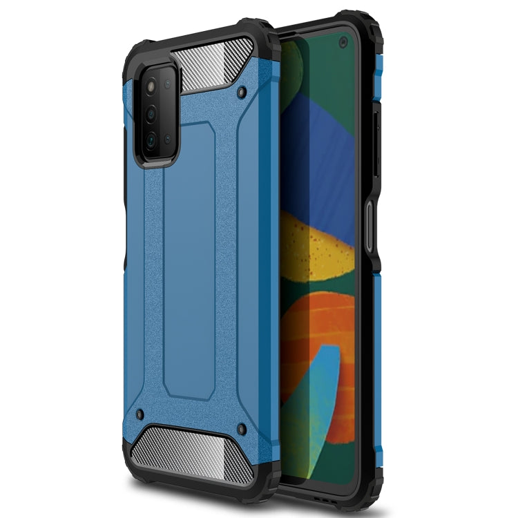 For Samsung Galaxy A03s 164mm Magic Armor TPU + PC Combination Case