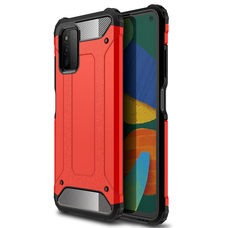 For Samsung Galaxy A03s 164mm Magic Armor TPU + PC Combination Case