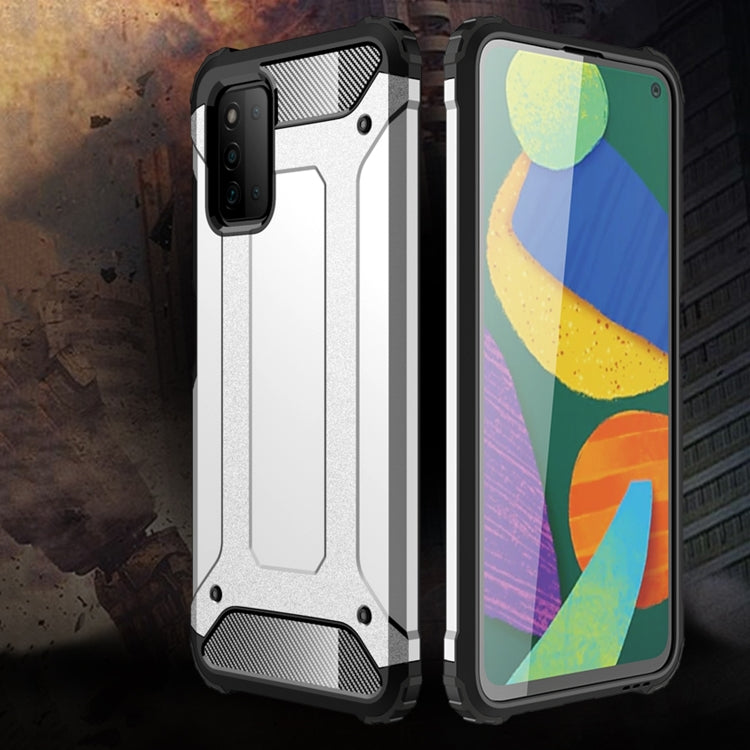 For Samsung Galaxy A03s 164mm Magic Armor TPU + PC Combination Case