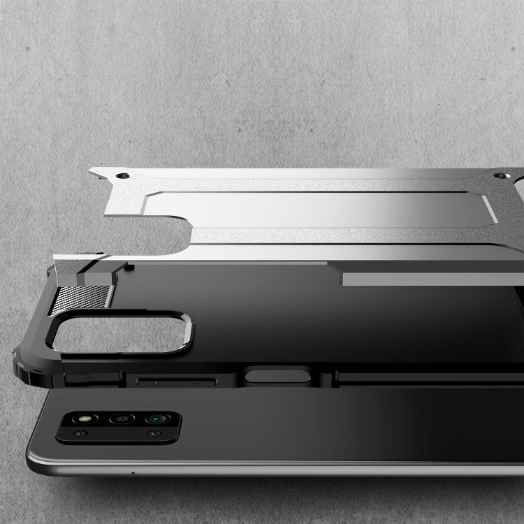 For Samsung Galaxy A03s 164mm Magic Armor TPU + PC Combination Case