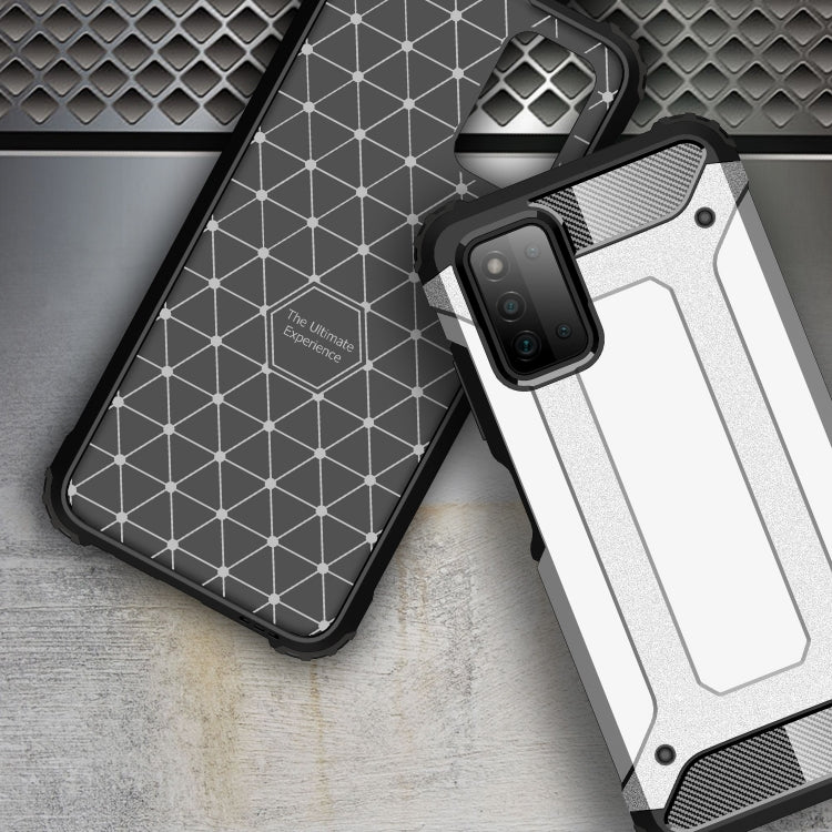 For Samsung Galaxy A03s 164mm Magic Armor TPU + PC Combination Case