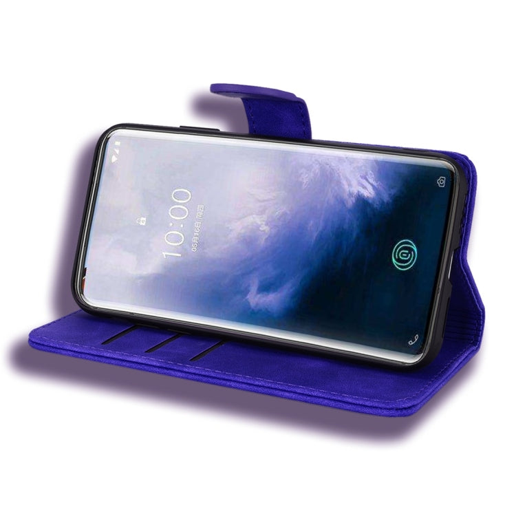 For Galaxy Note 10 Calf Pattern Diamond Mandala Double Folding Design Embossed Leather Case with Wallet & Holder & Card Slots