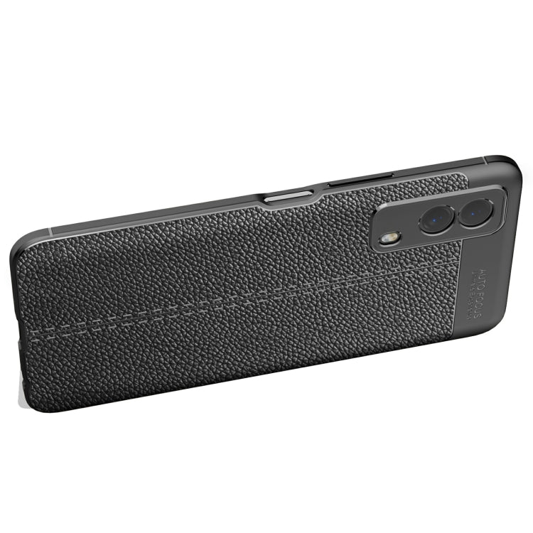 For vivo Y53s Litchi Texture TPU Shockproof Case