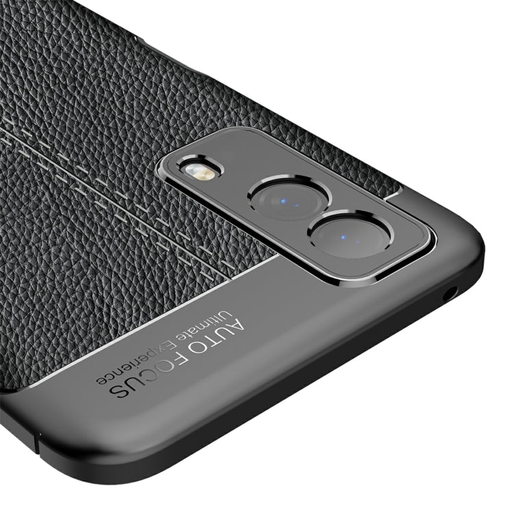 For vivo Y53s Litchi Texture TPU Shockproof Case