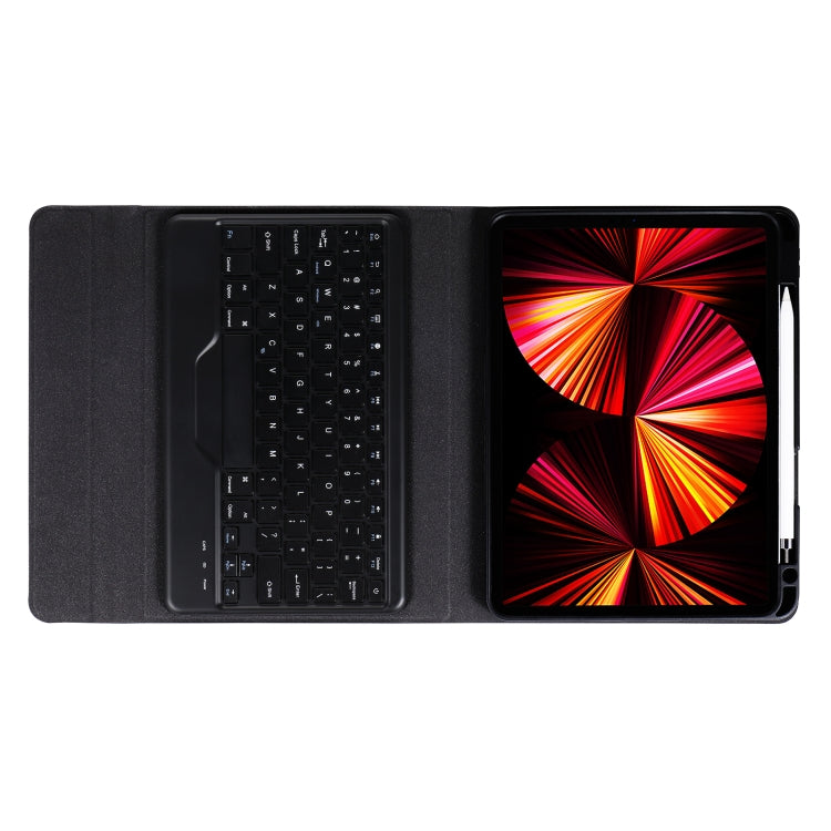 B09 Splittable Bluetooth Keyboard Leather Tablet Case with Triangle Holder & Pen Slot For iPad 10.2 2020 & 2019 / Pro 10.5 inch / Air 3 10.5 inch