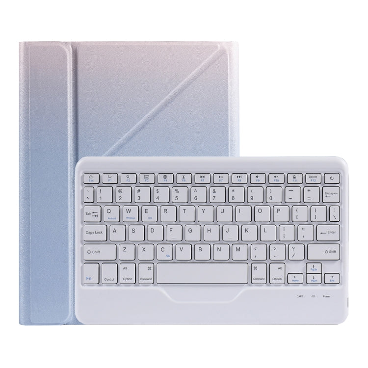 B09 Splittable Bluetooth Keyboard Leather Tablet Case with Triangle Holder & Pen Slot For iPad 10.2 2020 & 2019 / Pro 10.5 inch / Air 3 10.5 inch