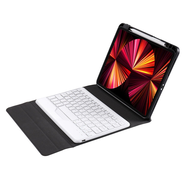 B09 Splittable Bluetooth Keyboard Leather Tablet Case with Triangle Holder & Pen Slot For iPad 10.2 2020 & 2019 / Pro 10.5 inch / Air 3 10.5 inch