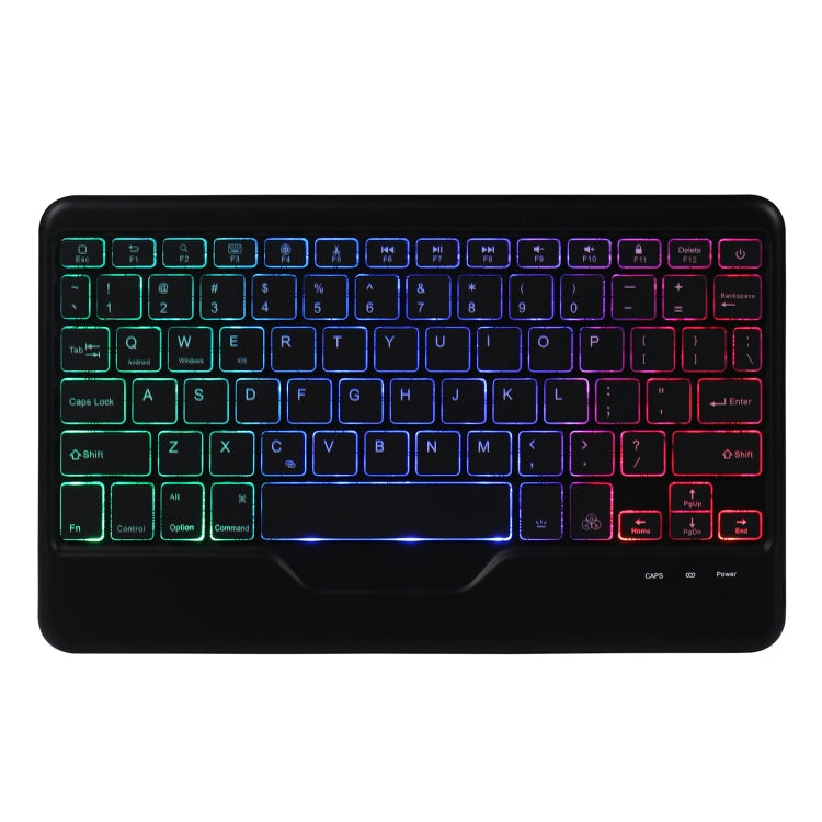 B07S Splittable Backlight Bluetooth Keyboard Leather Tablet Case with Triangle Holder & Pen Slot For iPad 9.7 2018 & 2017 / Pro 9.7 / Air 2