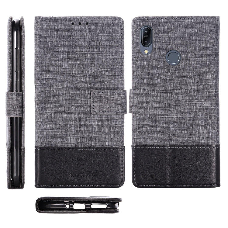 For ASUS ZB633kl MUXMA MX102 Horizontal Flip Canvas Leather Case with Stand & Card Slot & Wallet Function